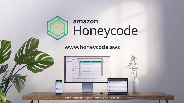 无需编码即可构建应用程序！亚马逊推出Honeycode